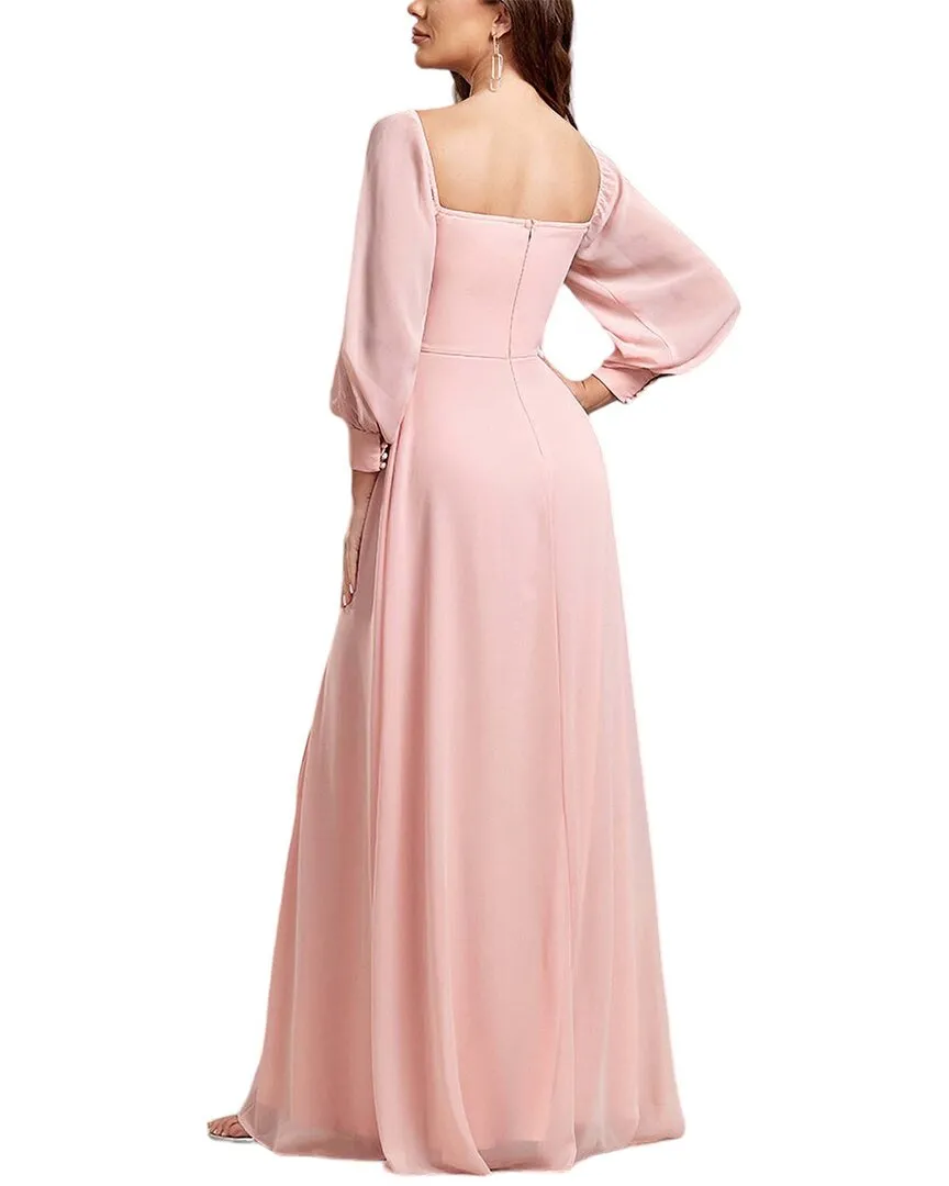 Luna Tuccini Off-The-Shoulder Maxi Dress