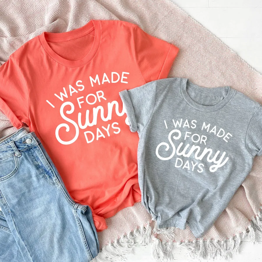 Made For Sunny Days Mum Matching T-Shirts maternity leggings online
