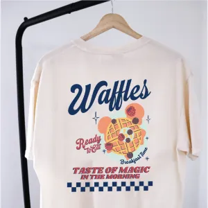 Magical Waffles Front & Back Graphic T-Shirt pregnancy jeans best price