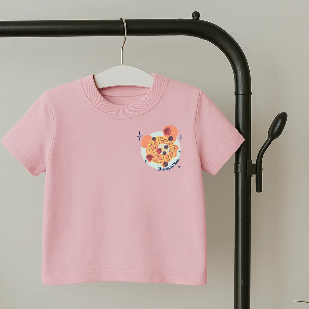 Magical Waffles Kids Front & Back Graphic T-Shirt