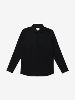 Maison Ava Boys Classic Lucien Hemd in Schwarz