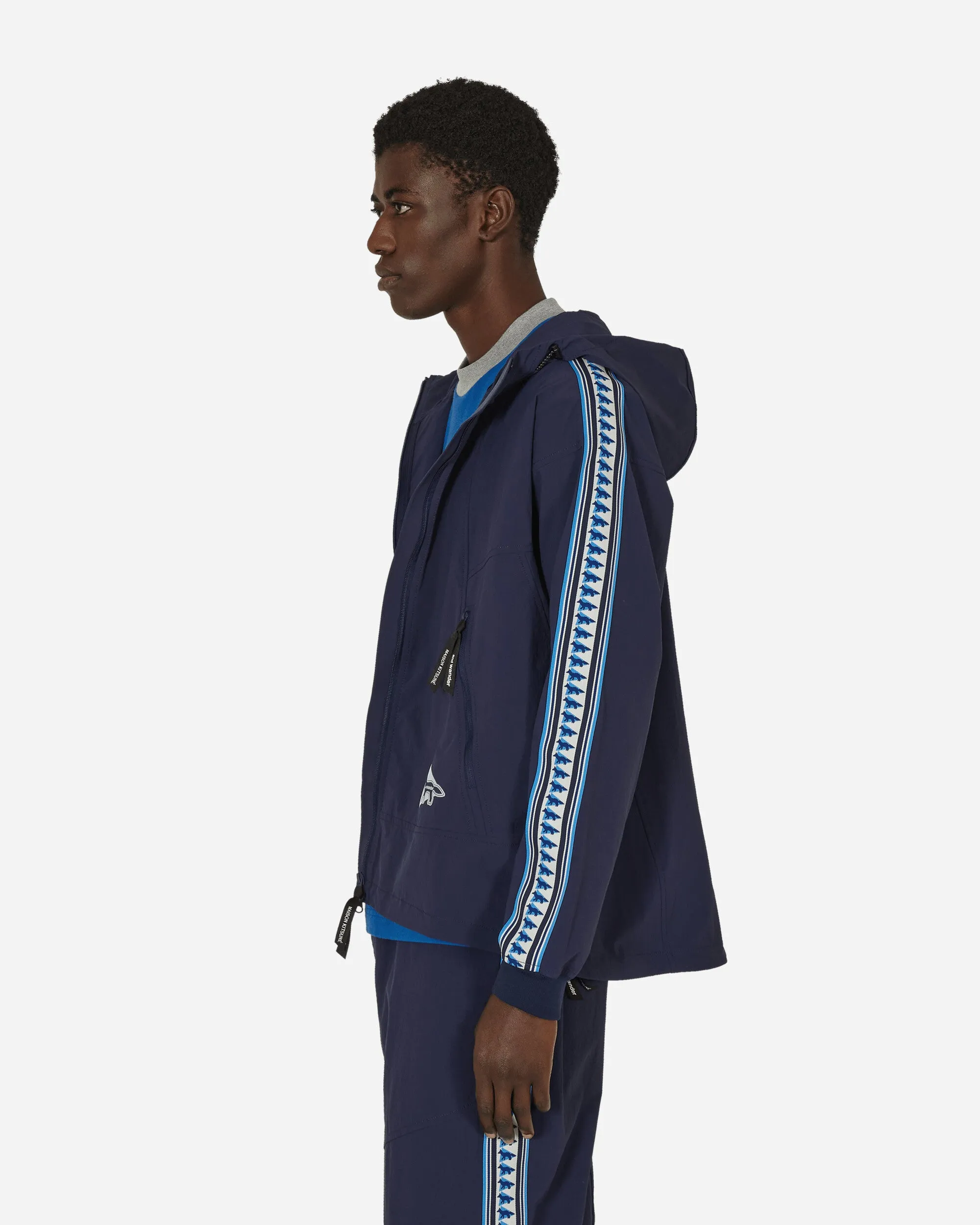 Maison Kitsuné Trak Hoodie Marine