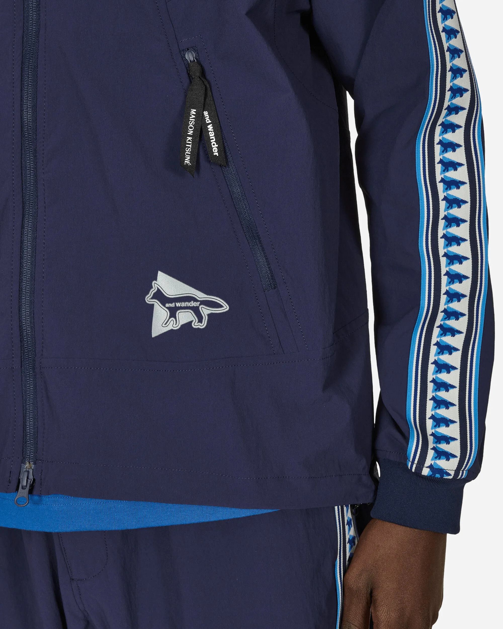 Maison Kitsuné Trak Hoodie Marine