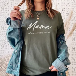Mama All Day Every Day Relaxed Fit T-Shirt maternity dresses promo