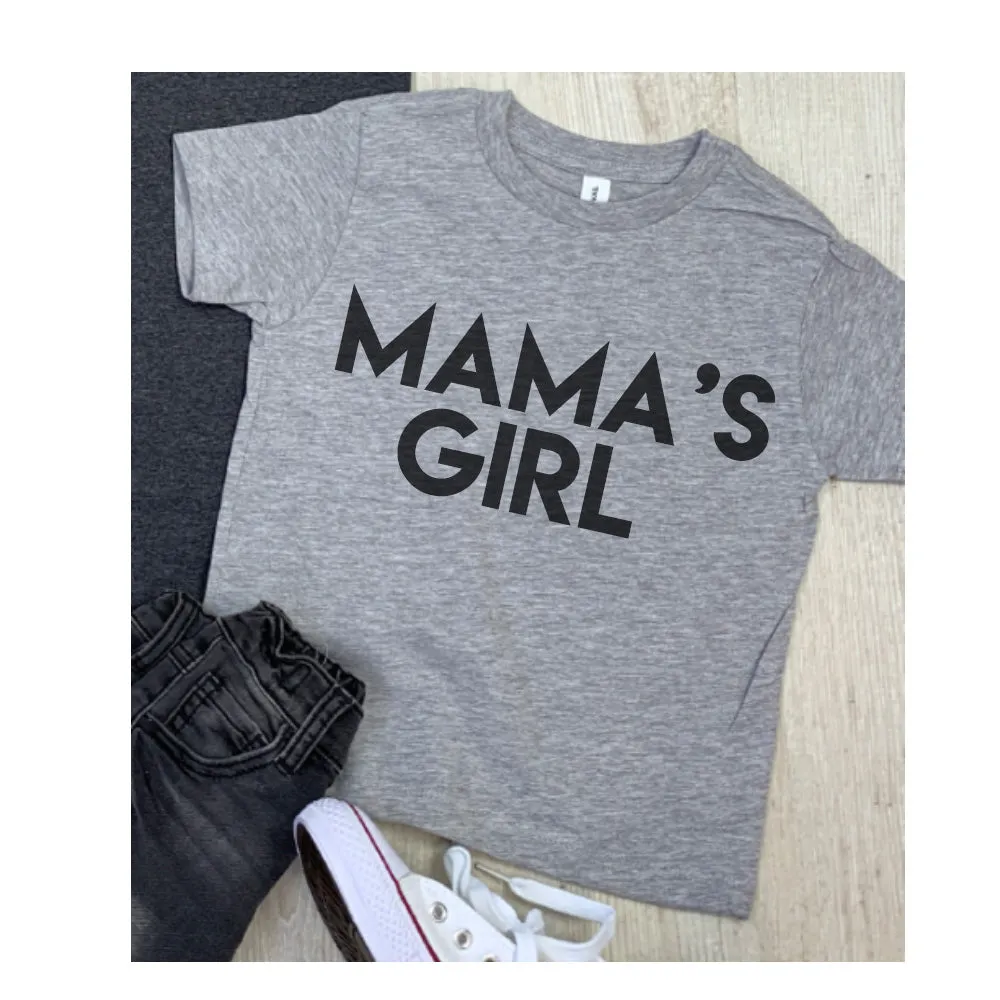 Mama & Mama's Boy & Girl Mum & Kid Matching Tees (MRK X)