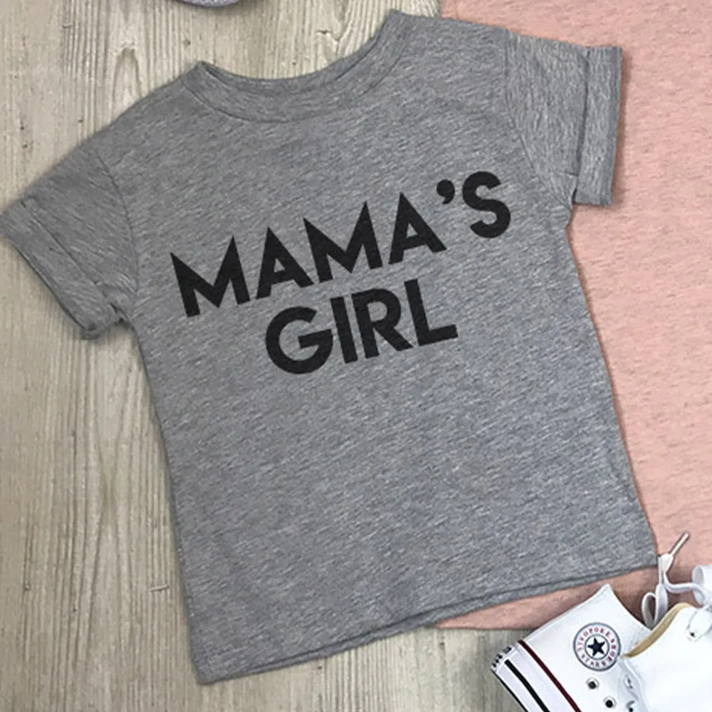 Mama & Mama's Boy & Girl Mum & Kid Matching Tees (MRK X)