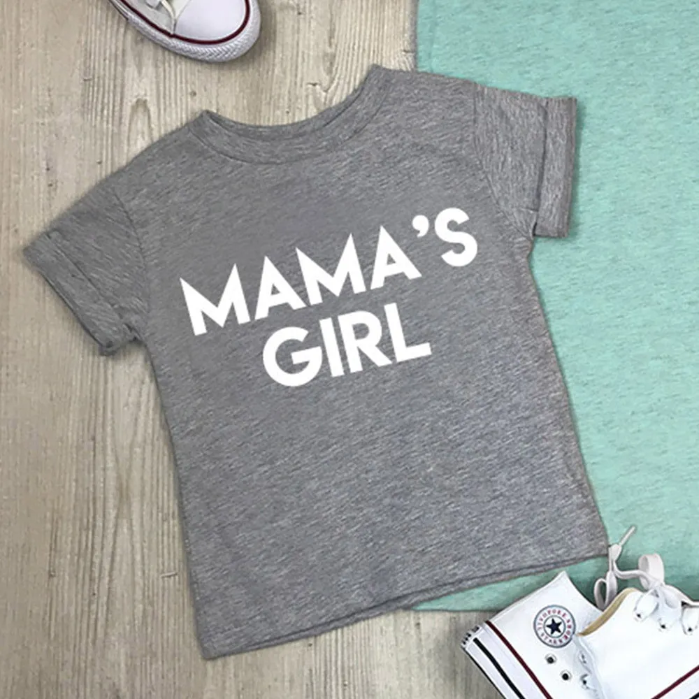Mama & Mama's Boy & Girl Mum & Kid Matching Tees (MRK X)