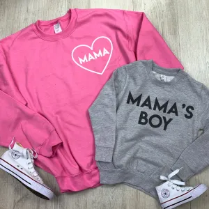 Mama & Mama's Boy Mum & Kid Matching Sweaters (MRK X) maternity wear outlet