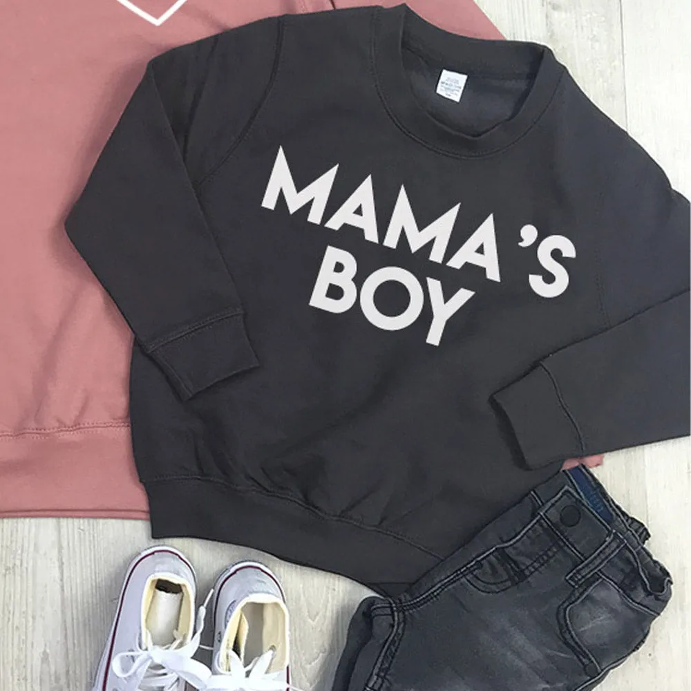 Mama & Mama's Boy Mum & Kid Matching Sweaters (MRK X)