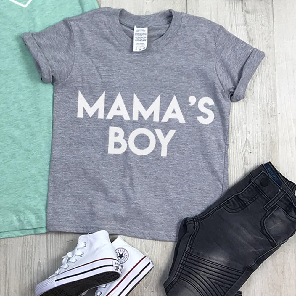 Mama & Mama's Boy Mum & Kid Matching Tees (MRK X)