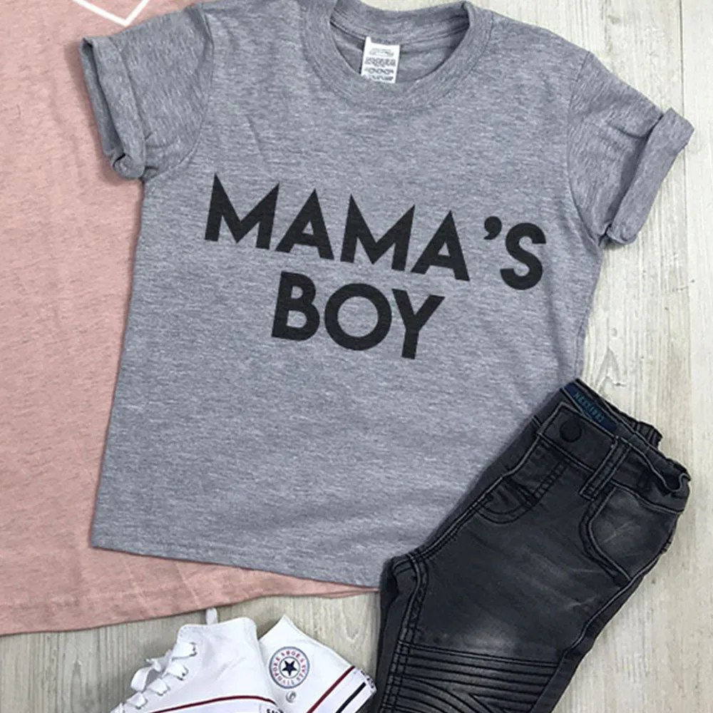 Mama & Mama's Boy Mum & Kid Matching Tees (MRK X)