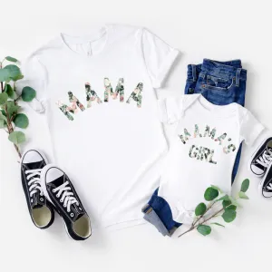 Mama & Mama's Girl Floral Matching T-Shirts/Vest (MRK X) discount mum dresses