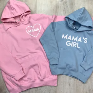 Mama & Mama's Girl Mum & Kid Matching Hoodies (MRK X) nursing tops best deals