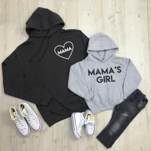 Mama & Mama's Girl Mum & Kid Matching Hoodies (MRK X) maternity wear outlet