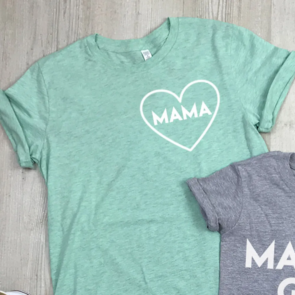 Mama & Mama's Girl Mum & Kid Matching Tees (MRK X)