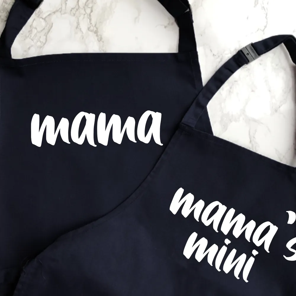 Mama & Mama's Mini Matching Aprons discount mum dresses