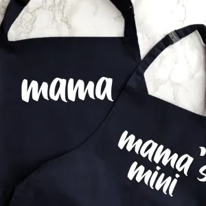 Mama & Mama's Mini Matching Aprons discount mum dresses