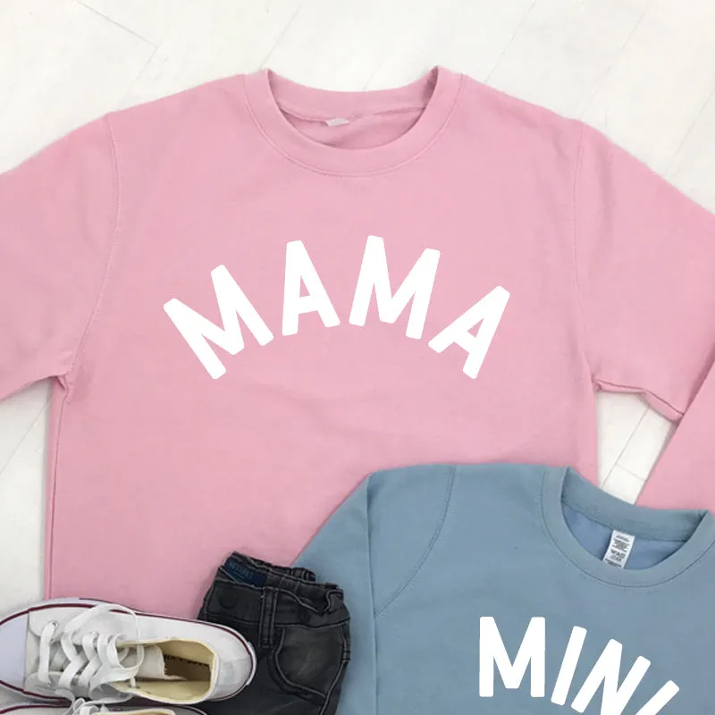 Mama & Mini Basic Mum & Kid Matching Sweatshirts (MRK X)