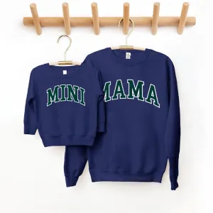 Mama & Mini Essential Varsity Matching Sweatshirts postpartum clothes sale