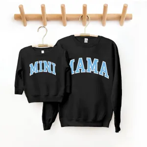 Mama & Mini Essential Varsity Matching Sweatshirts baby bump outfits discount