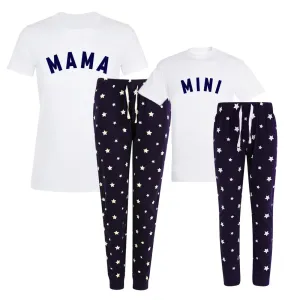 Mama & Mini Mum & Kid Matching Star Pyjamas nursing tops best deals