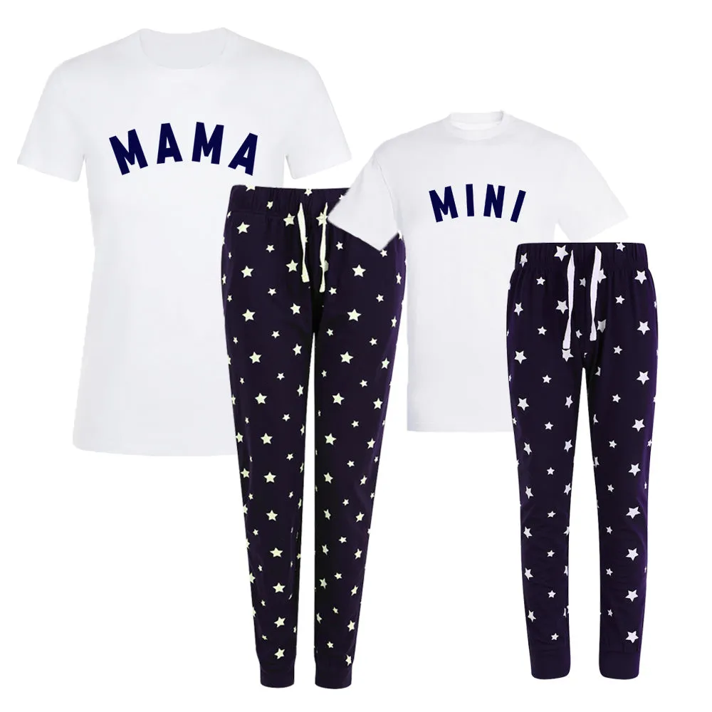 Mama & Mini Mum & Kid Matching Star Pyjamas discount mum dresses