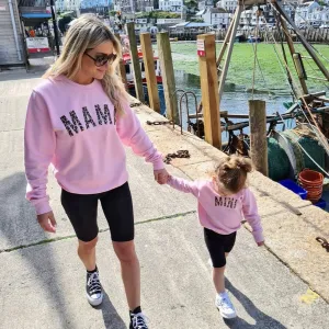 Mama & Mini Mum & Kid Matching Sweatshirts (MRK X) discount mum dresses