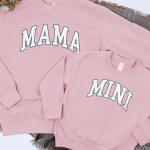 Mama & Mini Patchwork Matching Sweatshirts pregnancy jeans best price
