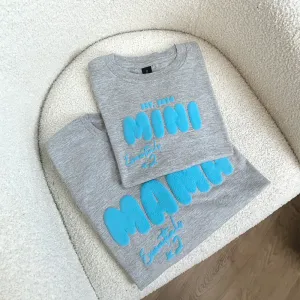 Mama & Mini Puffy Graphic T-Shirts discount mum dresses