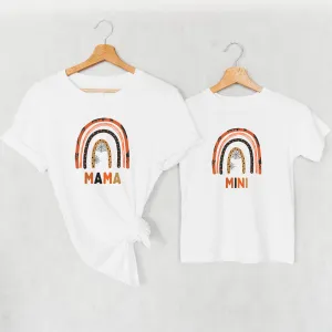 Mama & Mini Spooky Rainbow Matching Halloween T-Shirts maternity wear outlet
