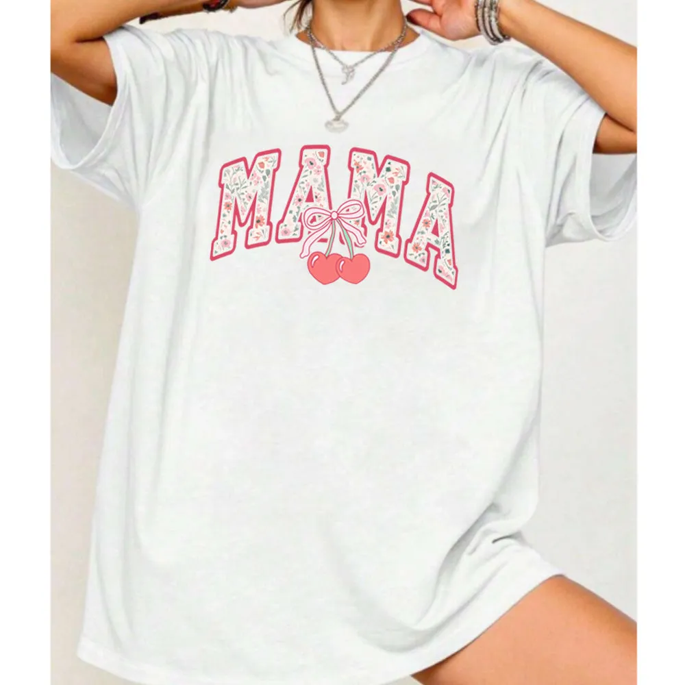 Mama Cherry Coquette Oversized Spirit T-Shirt