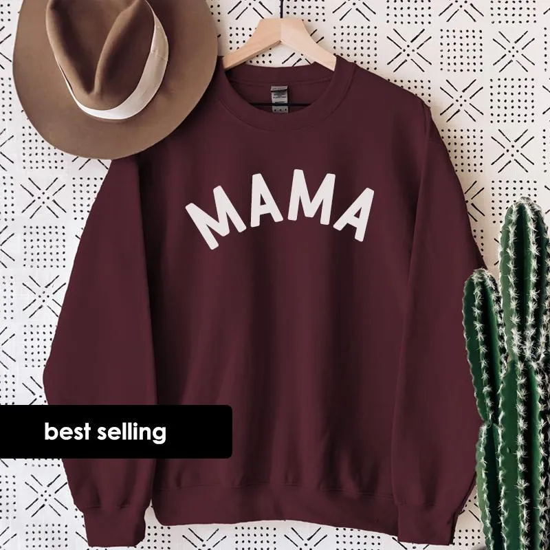 Mama Classic Sweatshirt (MRK X) mum jeans promo
