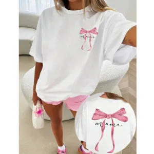 Mama Coquette Pocket & Back Logo Oversized T-Shirt pregnancy jeans best price