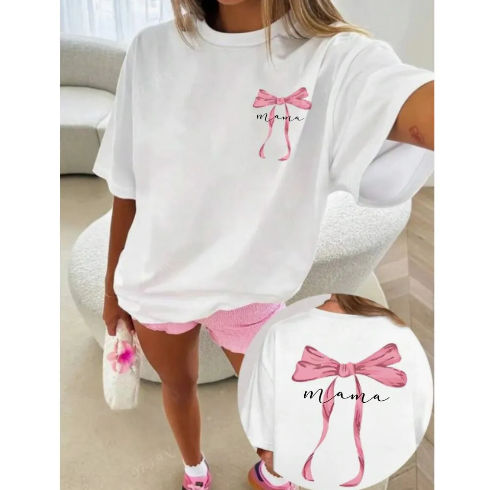 Mama Coquette Pocket & Back Logo Oversized T-Shirt pregnancy jeans best price