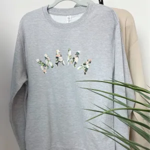 Mama Floral Print Sweatshirt postpartum clothes sale