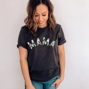Mama Floral Summer T-Shirt (MRK X) mum blouses clearance
