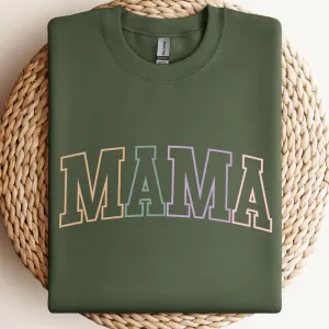Mama Hollow Varsity Sweatshirt postpartum clothes sale