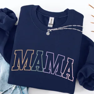 Mama Hollow Varsity Sweatshirt postpartum clothes sale
