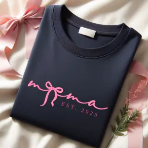 Mama In A Bow Year Established T-Shirt pregnancy jeans best price