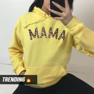 Mama Leopard Hoodie 00 (MRK X) mum jeans promo