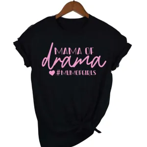 Mama Of Drama T-Shirt (MRK X) mum blouses clearance