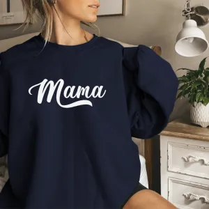 Mama Retro Graphic Sweatshirt mum jeans promo