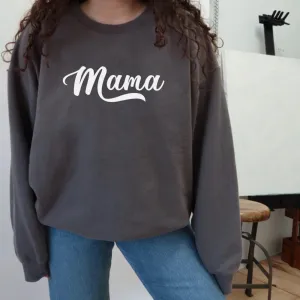 Mama Retro Graphic Sweatshirt mum jeans promo