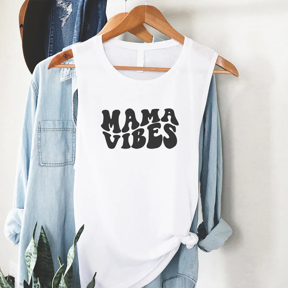 Mama Vibes Muscle Tank maternity dresses promo