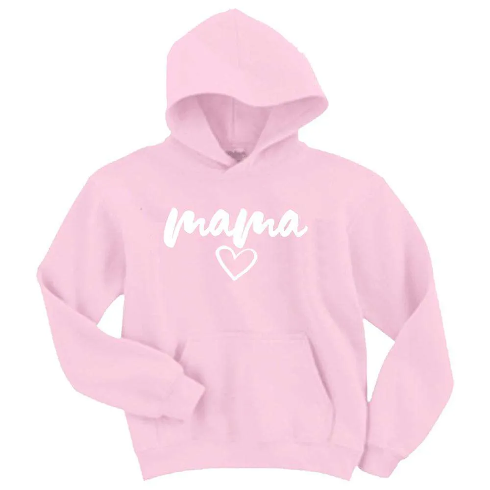 Mama/Mamas Mini Mum & Kid Matching Light Pink Hoodies (MRK X)