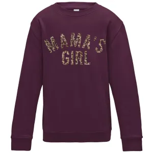 Mama's Girl Leopard Sweatshirts (MRK X) girls skirts clearance