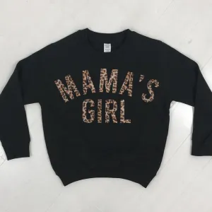 Mama's Girl Leopard Sweatshirts (MRK X) maternity wear outlet