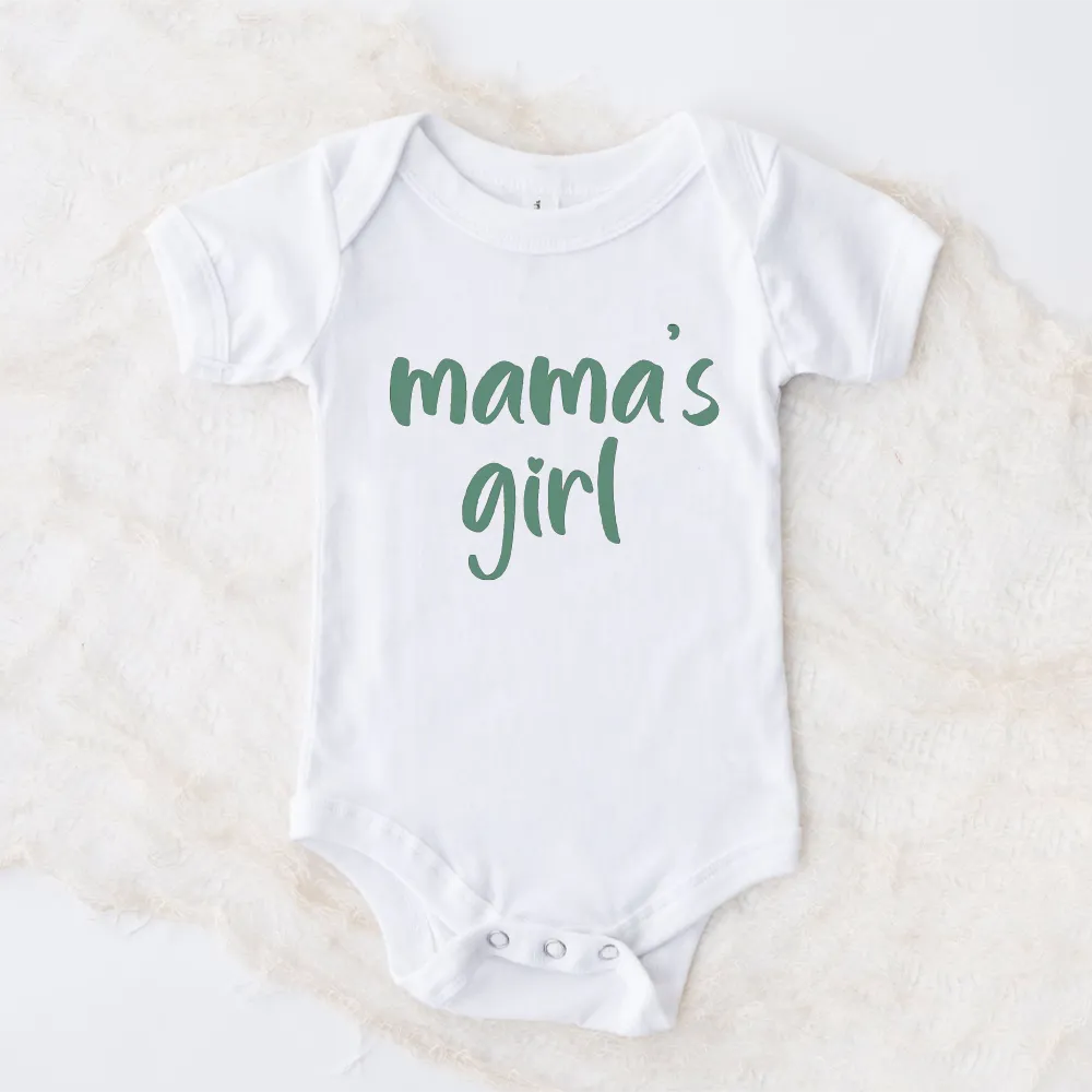 Mama's Girl Script White Baby Vest cheap baby clothes online
