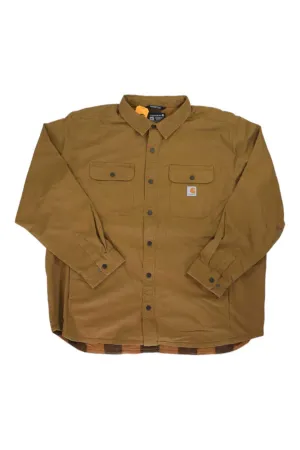 Latest & Official Many Styles Carhartt Mens Rugged Flex Relaxed Fit Canvas Fleece-Lined Shirt Jacket Retail online shop, we give you excellent quality and up to 74% off.