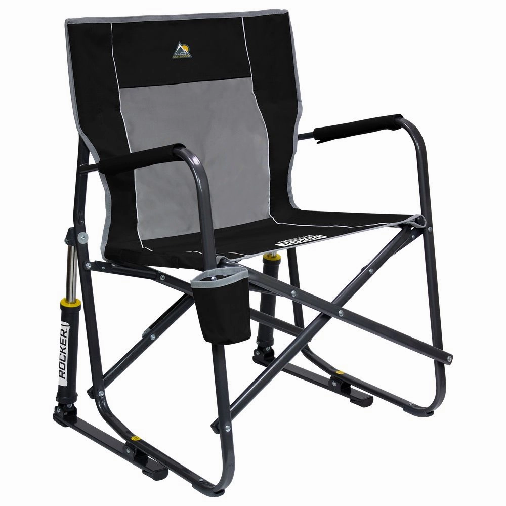 Fashion Designer Many Types Online GCI Outdoor 37010 Camping Chair, Black and Gray Coupon Code,Save Payment , free shipping and lowest price.